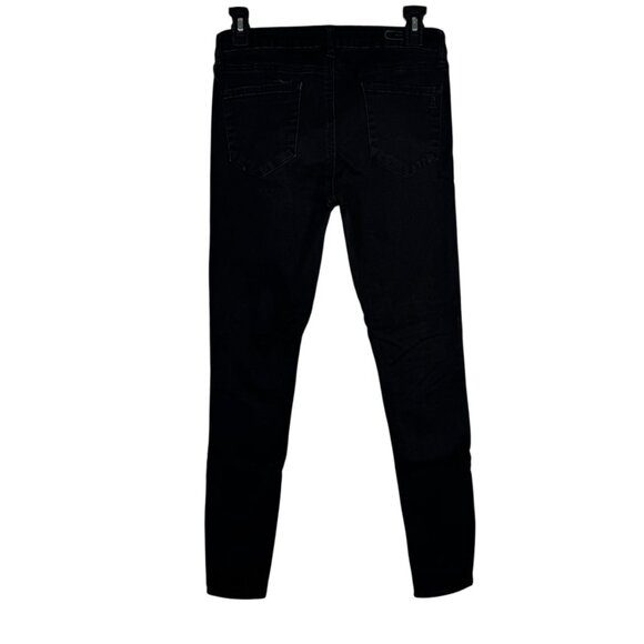 Articles of Society Black High Waisted Skinny Jeans Pants Goth Punk Emo Metal 27 - Picture 5 of 6